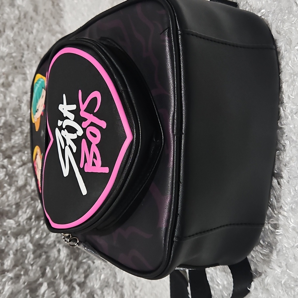NWT KPop Demon Hunters Saja Boys Mini Backpack - Picture 5 of 12